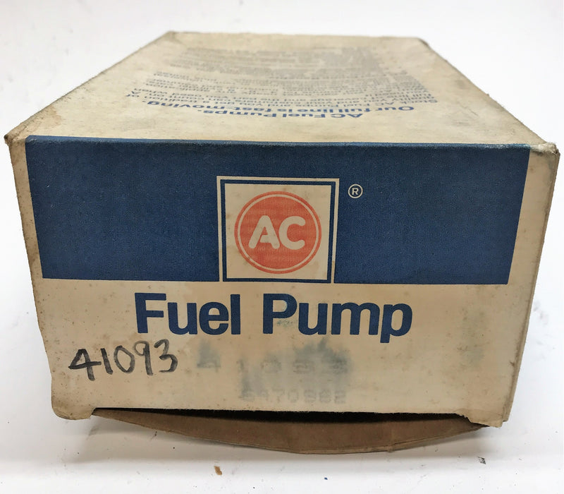 ACDelco Fuel Pump Assembly 41093 (6470962) NOS