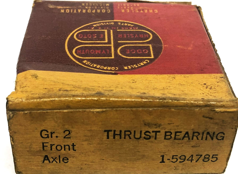 Chrysler Thrust Ball Bearing I-594785 NOS