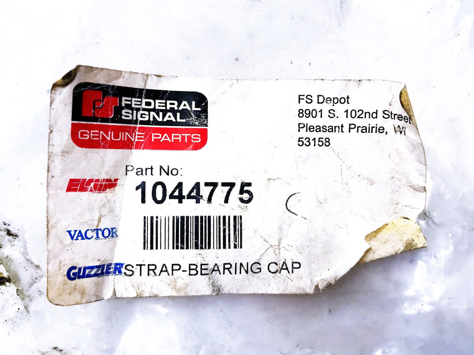Federal Signal Bearing Cap Strap 1044775 [Lot of 4] NOS