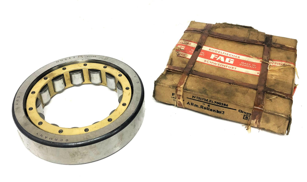 FAG Cylindrical Roller Bearing Outer Cage NU317F1.700386 NOS