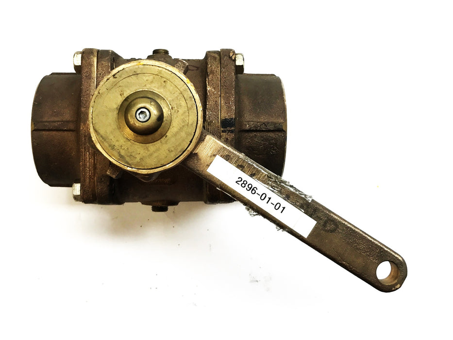 Elkhart Brass 2800 Series 2-1/2" Hydro-Loc Apparatus Valve 2896-01-01 NOS