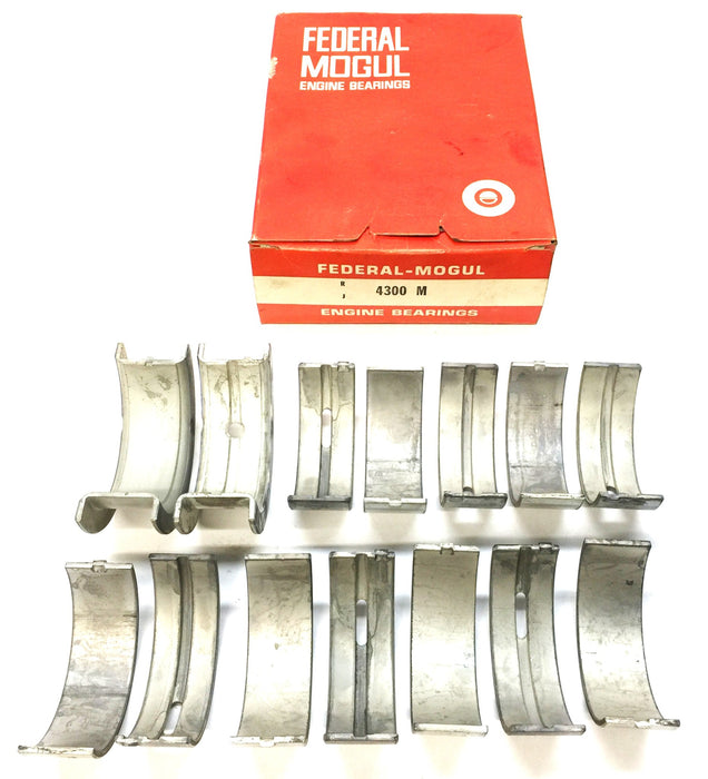 Federal Mogul Main Bearing Set 4300 M (4300M) NOS
