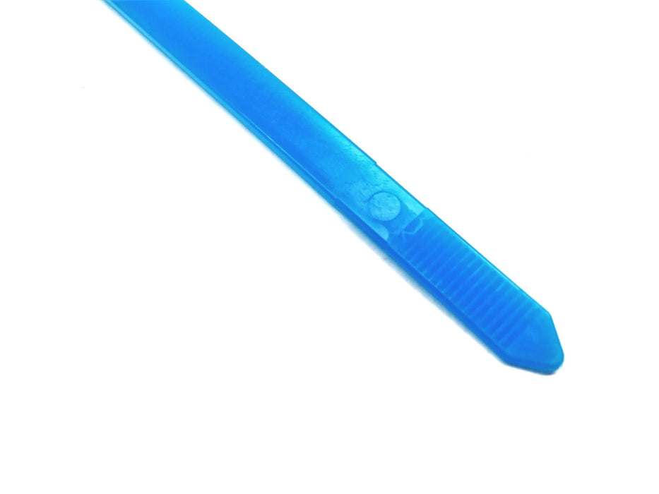 Panduit 250 Piece 11.4 Inch Aqua Blue Tefzel Cable Tie PLT3H-TL76 NOS