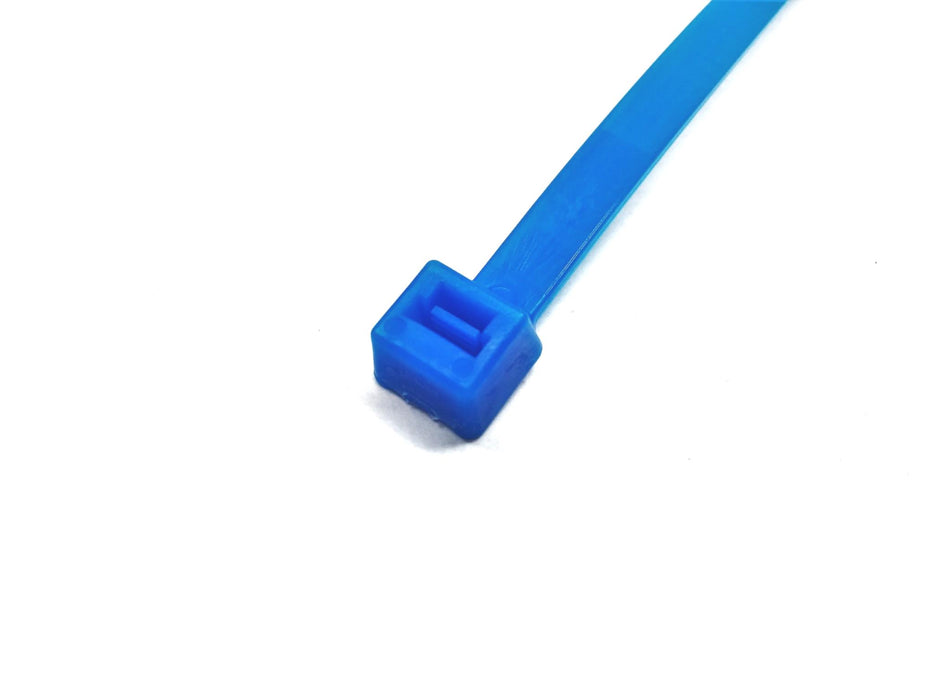 Panduit 250 Piece 11.4 Inch Aqua Blue Tefzel Cable Tie PLT3H-TL76 NOS