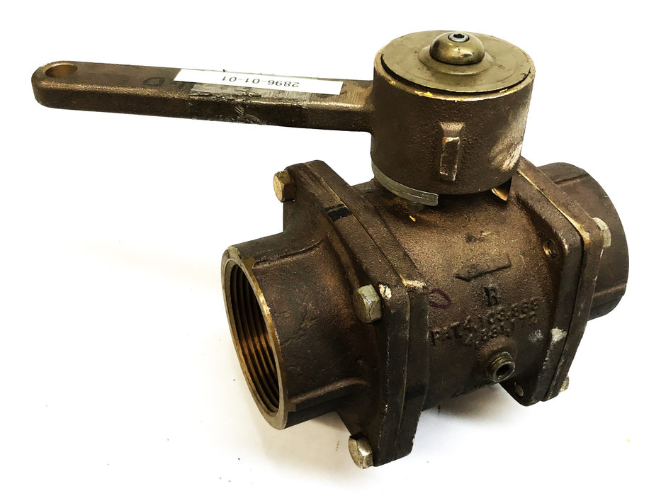 Elkhart Brass 2800 Series 2-1/2" Hydro-Loc Apparatus Valve 2896-01-01 NOS