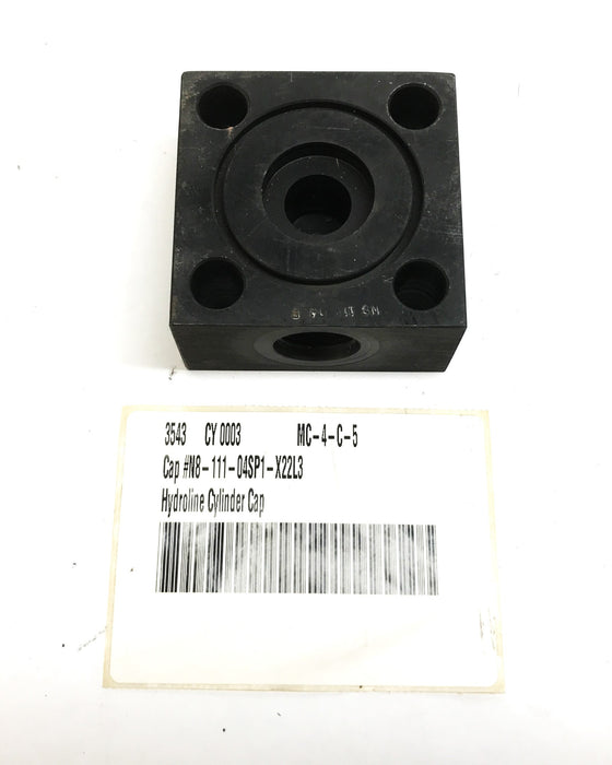 Hydroline Cylinder Cap N8-111-04SP1-X22L3 NOS
