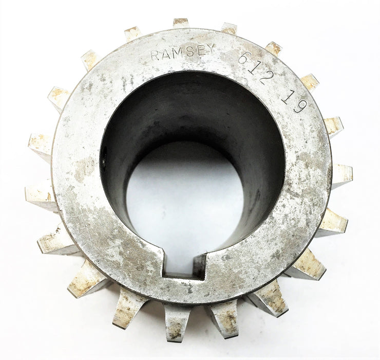 RAMSEY 3-3/4" x 4-1/2" Silent Chain Sprocket 61219 w/ 9' x 3" Track Assembly NOS