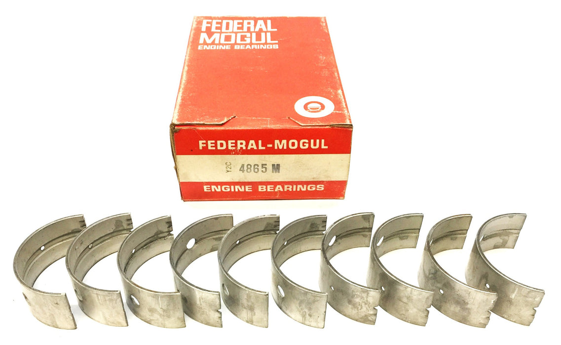 Federal Mogul Main Bearing Set 4865M (MS-742AL) NOS