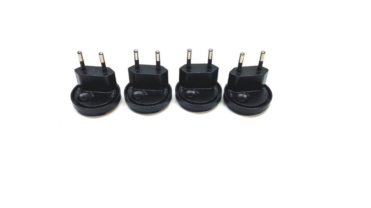 Unbranded Wireless Euro Power Supply Adapter VDE-3 [Lot of 4] NOS