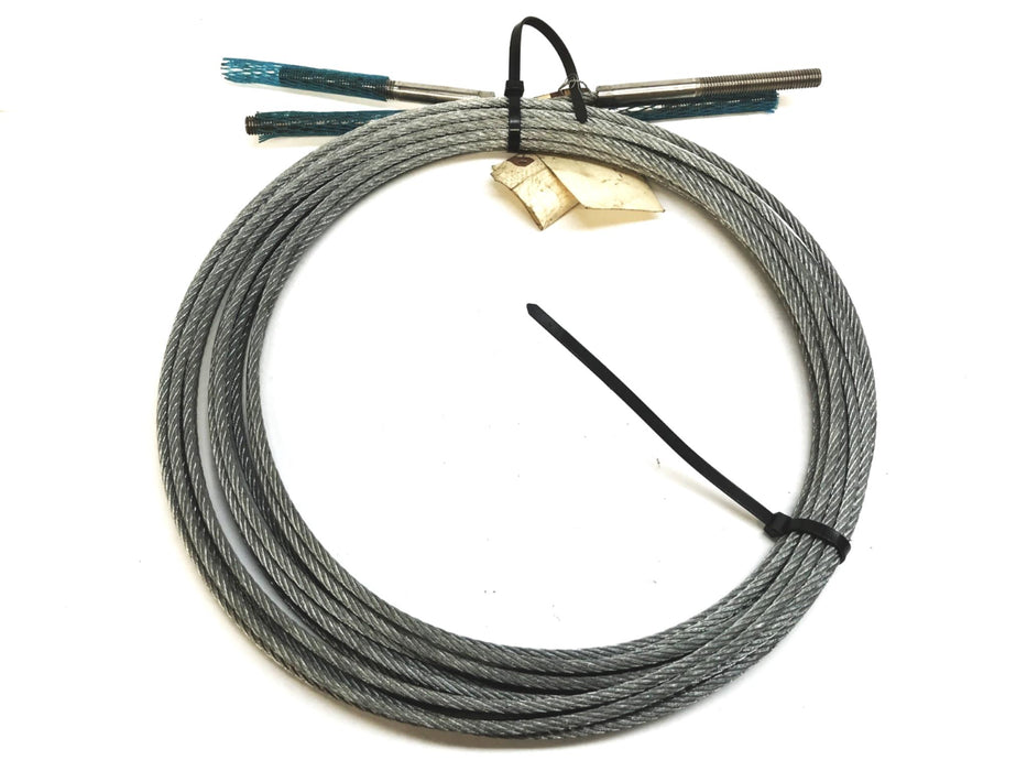Unbranded 1/4" x 324.688" 7X19 Wire Rope 5706000004 [Lot of 2] NOS