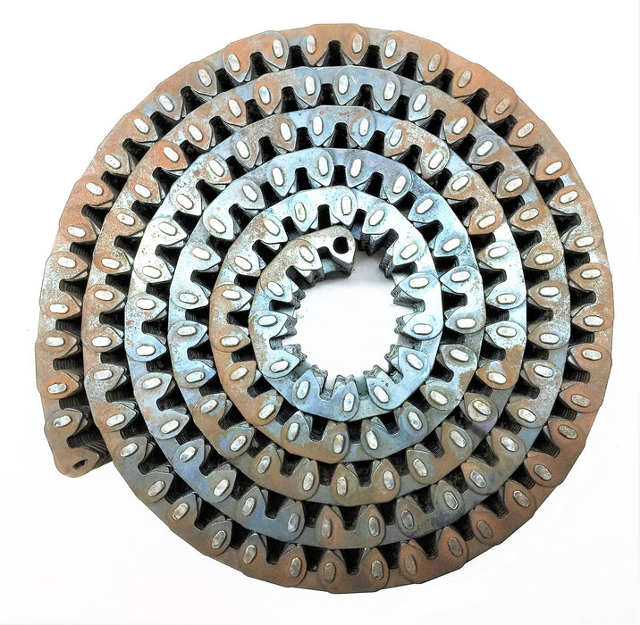 RAMSEY 3-3/4" x 4-1/2" Silent Chain Sprocket 61219 w/ 9' x 3" Track Assembly NOS