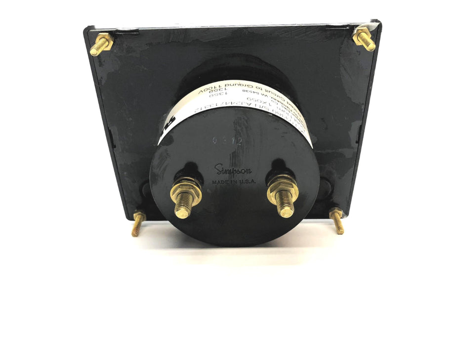 Simpson Analog Panel Meter 03380 USED