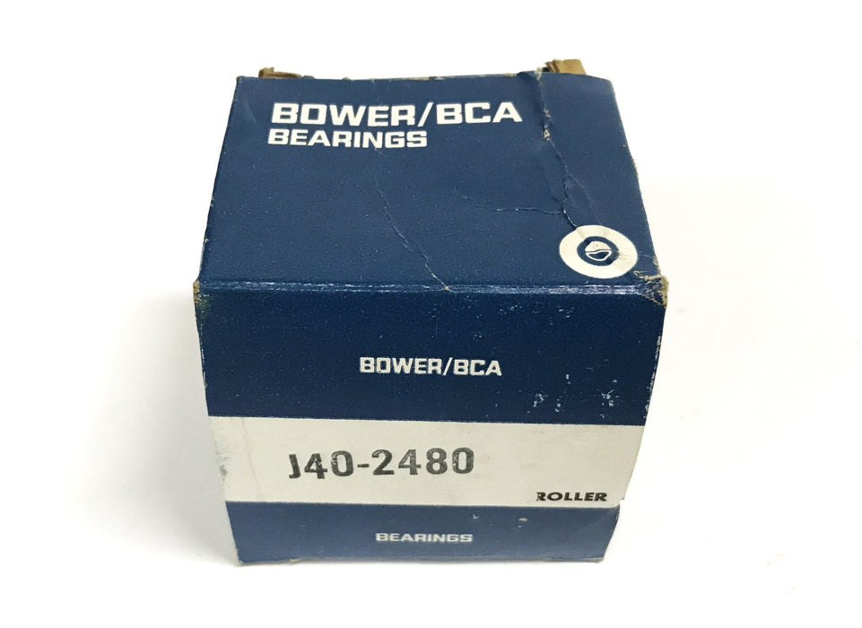 Bower Needle Roller Bearing J40-2480 [Lot of 2] NOS