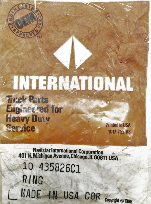 International/Navistar Rings 435826C1 (10pcs.) NOS