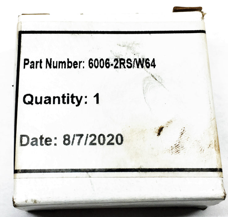 SKF Explorer 30x55x13mm Bearing 6006-2RS1/C3 (6006-2RS/W64) [Lot of 3] NOS