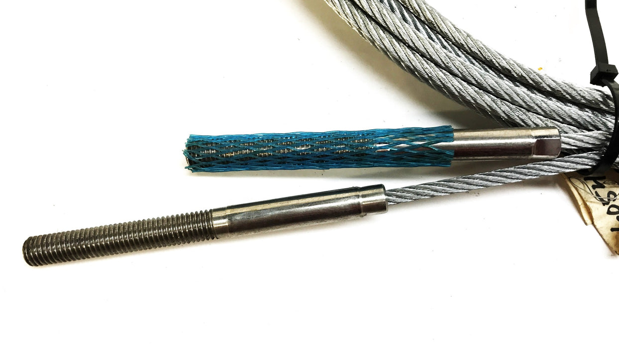 Unbranded 1/4" x 334.688" 7X19 Wire Rope 5706000003 [Lot of 2] NOS