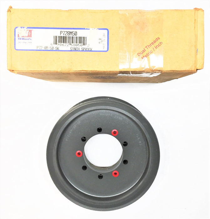 TB WOODS High Torque Drive Belt Sprocket P728M50 NOS