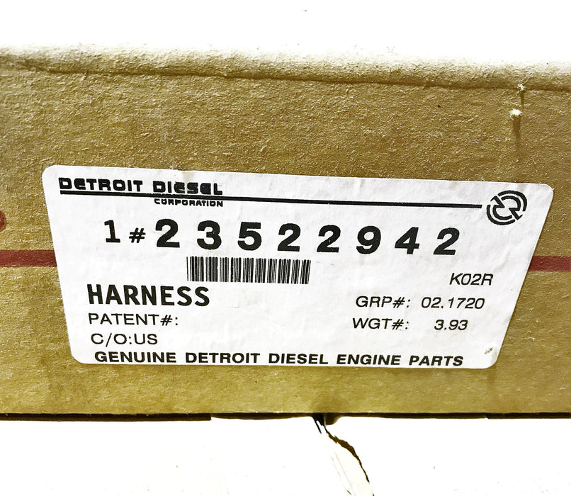 Detroit Diesel Wiring Harness Assembly 23522942 NOS