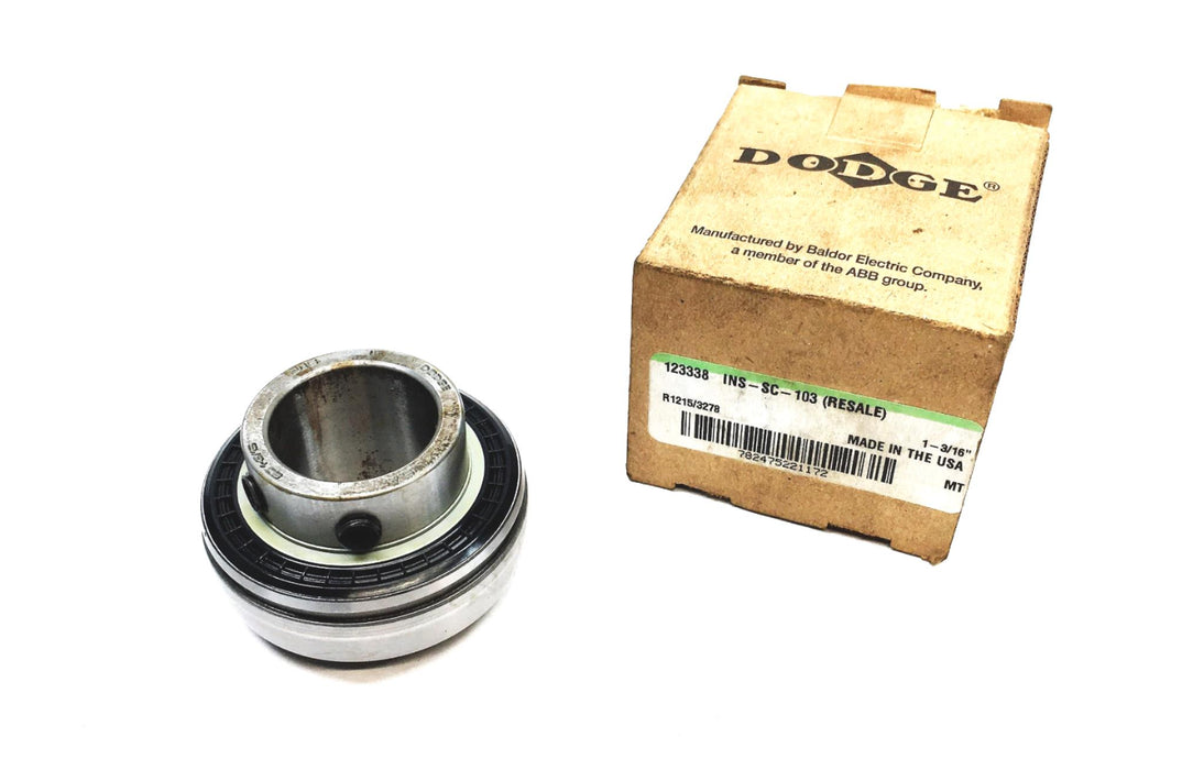 Dodge 1-3/16 Inch INS-SC-103 Bearing Insert (Resale) 123338 USED