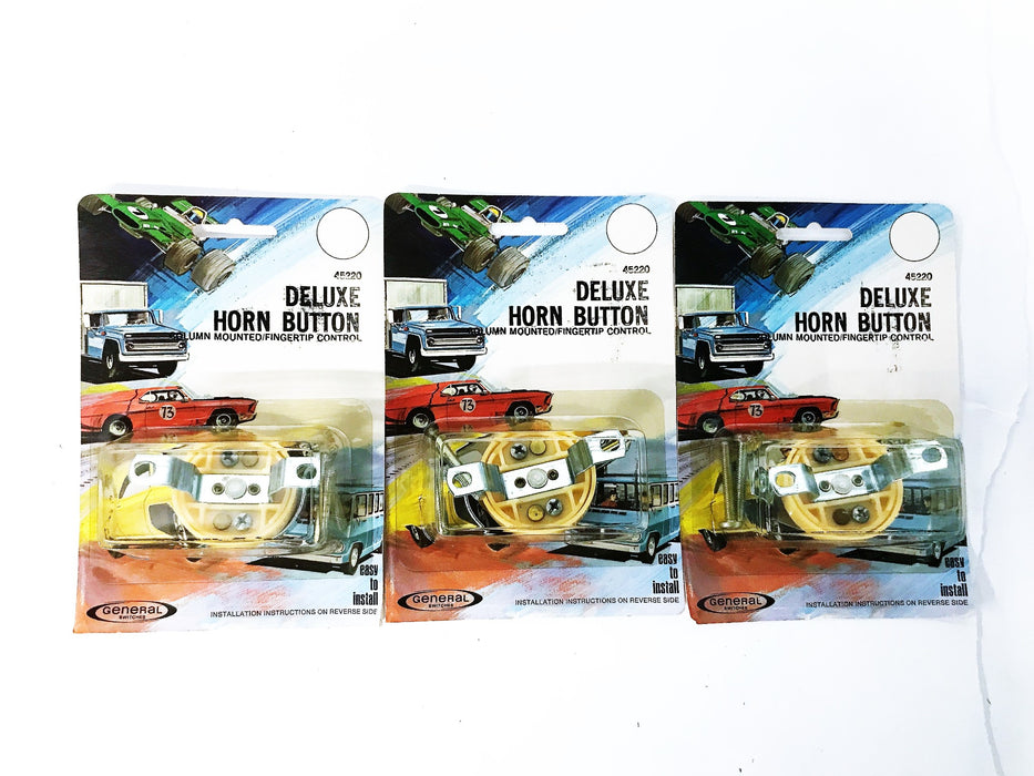 General Switches Horn Button 45220 [Lot of 3] NOS