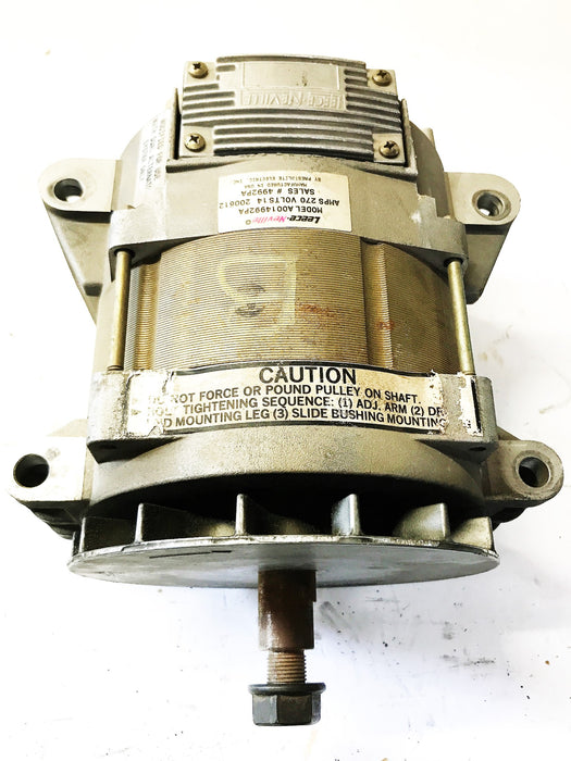 Leece-Neville Alternator Modified for Dual Alternator System A0014992PA NOS