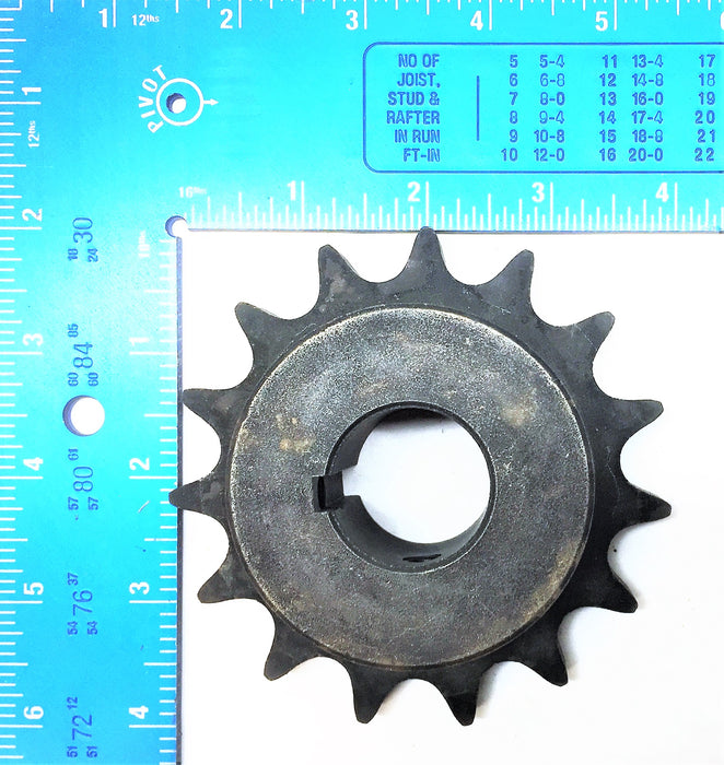 Martin Roller Chain Sprocket 60BS15 1-1/8" [Lot of 2] NOS