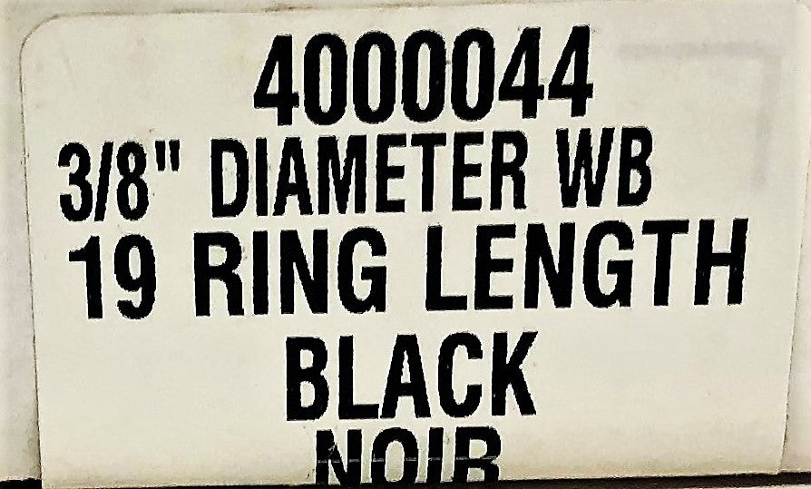 GBC Box of 100 3/8 Inch Binding Combs 4000044 [Lot of 2] NOS