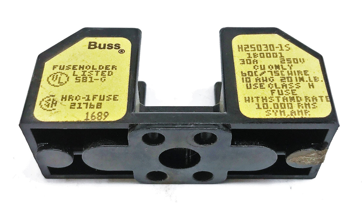 Buss Fuse Holder H25030-1S [Lot of 4] NOS