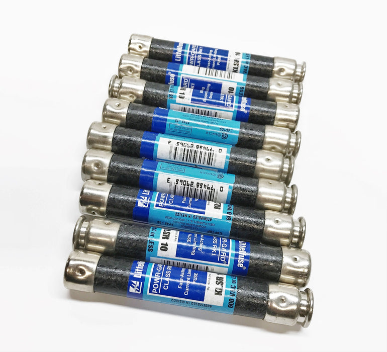 Littelfuse 600V Fast Acting Fuse KLSR-10 [Lot of 9] NOS