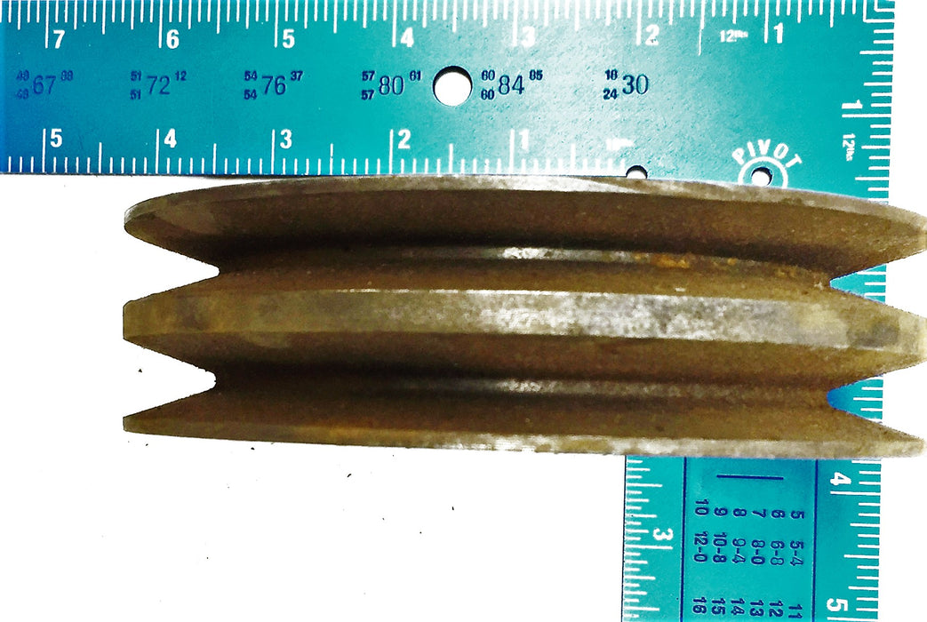 Unbranded 2-Groove Cast Iron Pulley 193727C1 NOS