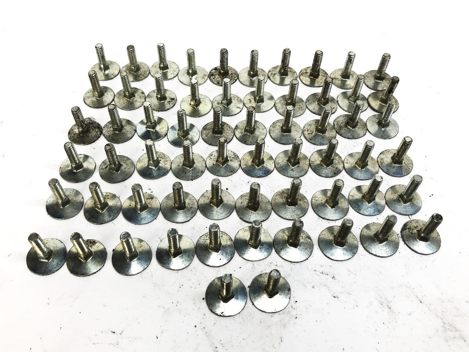 Unbranded 1/4"-20 x 1" Zinc Plated Elevator Bolts [Lot of 62] NOS