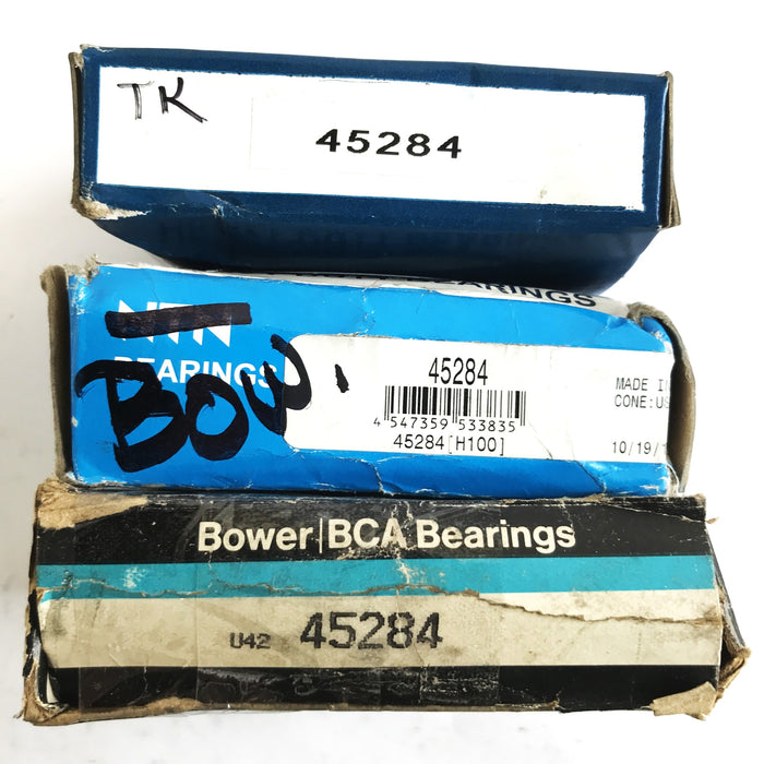 Bower/Timken Tapered Roller Bearing 45284 [Lot of 3] NOS