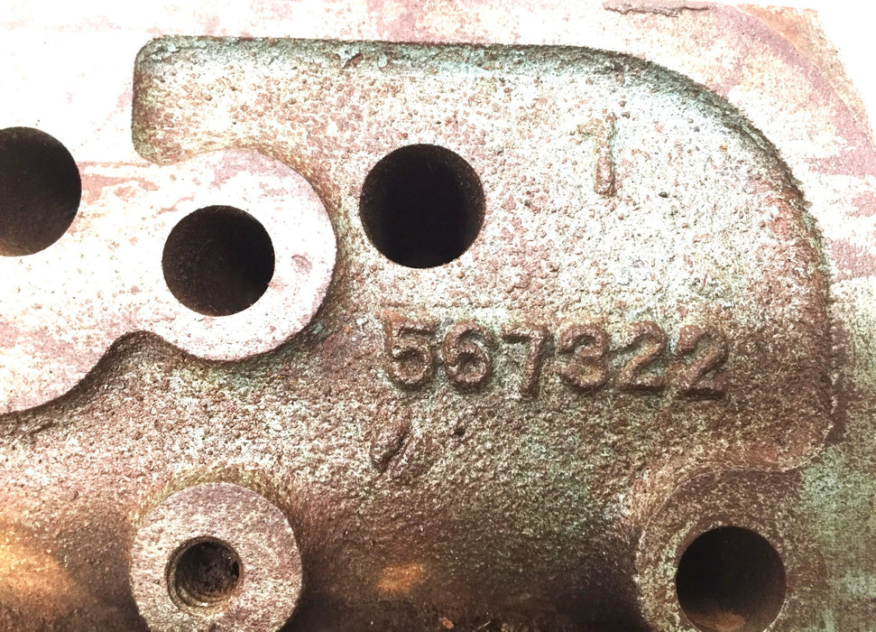 General Motors/GM 1955 Oldsmobile Cast Cylinder Head 567322 CORE PARTS ONLY
