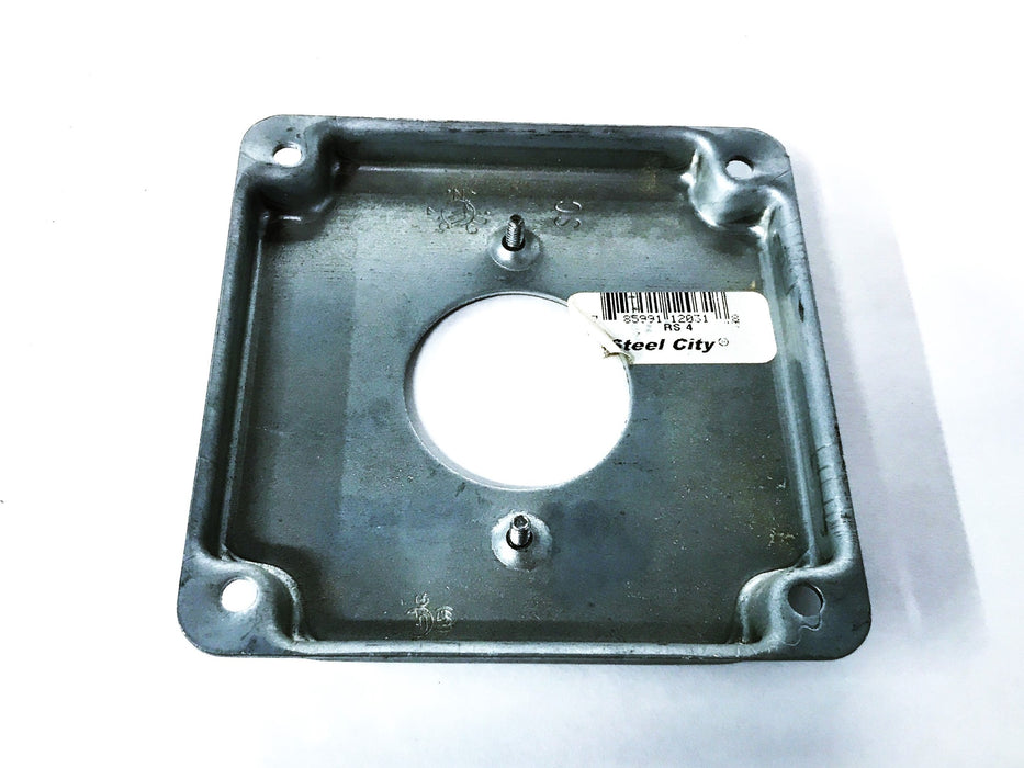 Steel City Square Steel Outlet Cover RS4 [Lot of 3] NOS