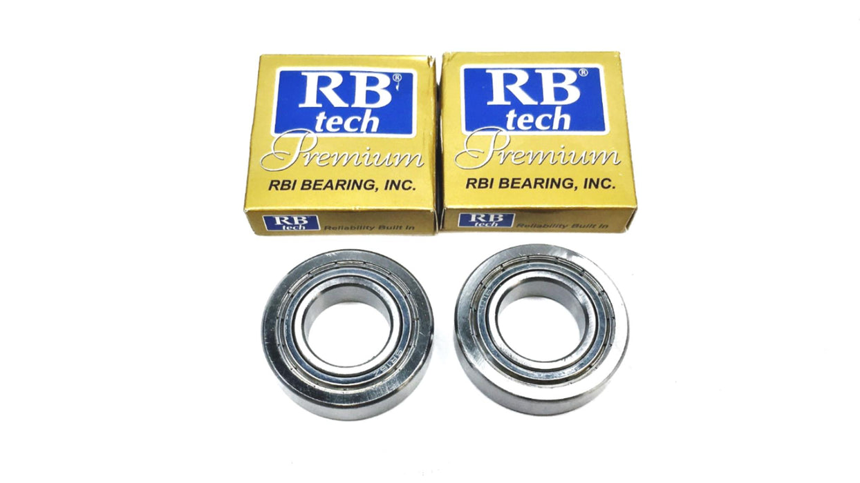 RBI Tech Premium 1x2x1/2 Inch Premium Ball Bearing SSR16-ZZ [Lot of 2] NOS