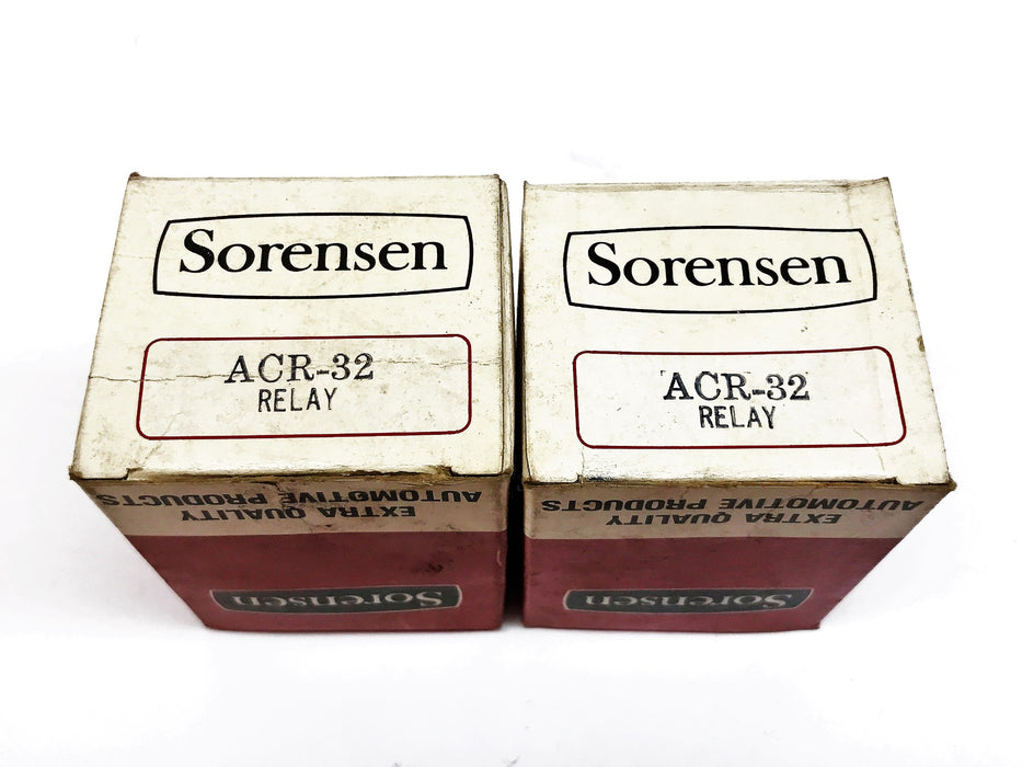 Sorensen A/C Compressor Control Relay ACR-32 [Lot of 2] NOS