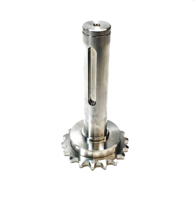 Unbranded 3 Inch 18 Teeth Aluminum Gear With 4-3/4 Inch Output Shaft 3422570 NOS