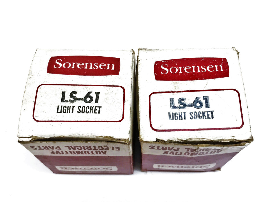 Sorensen Light Socket LS-61 [Lot of 2]  NOS
