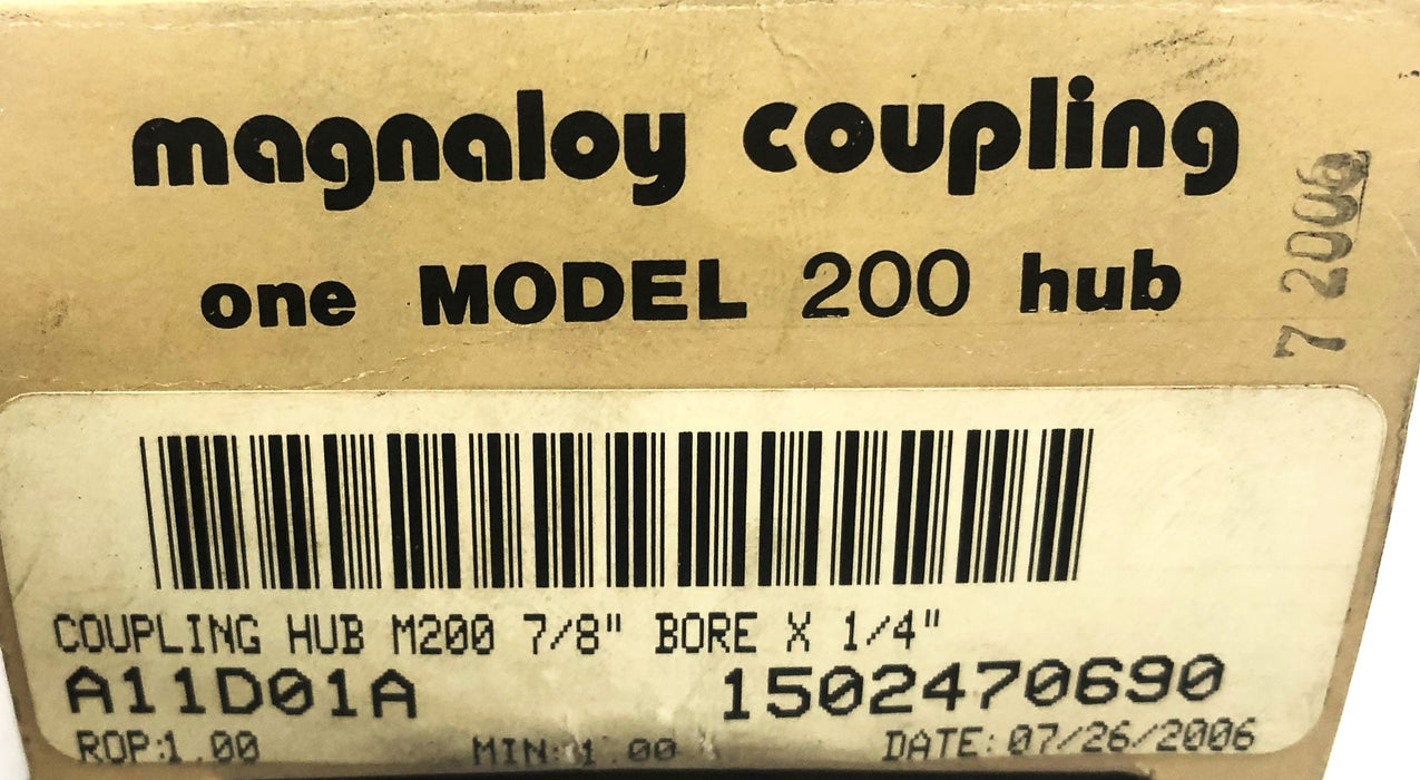 Magnaloy 7/8 Coupling Hub M200 NOS