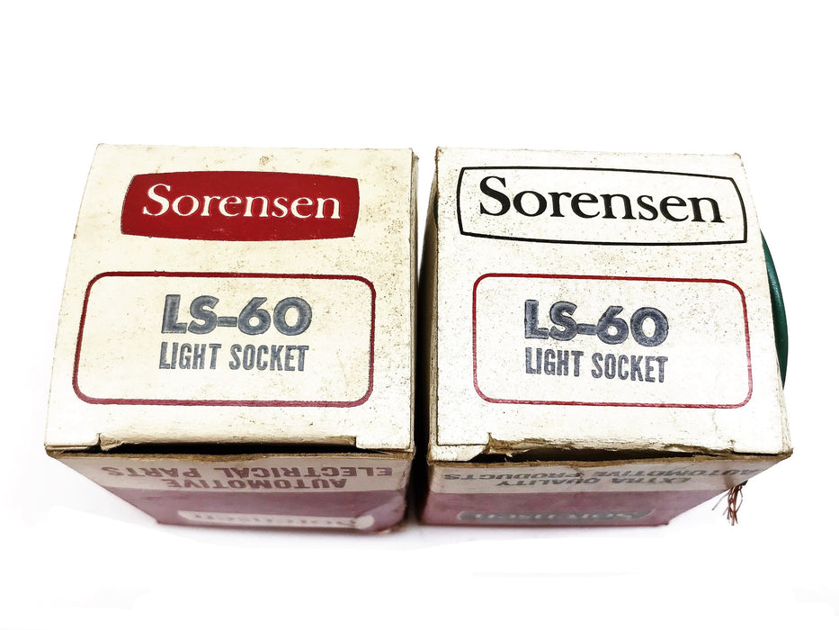 Sorensen Backup Light Socket LS-60 [Lot of 2]  NOS