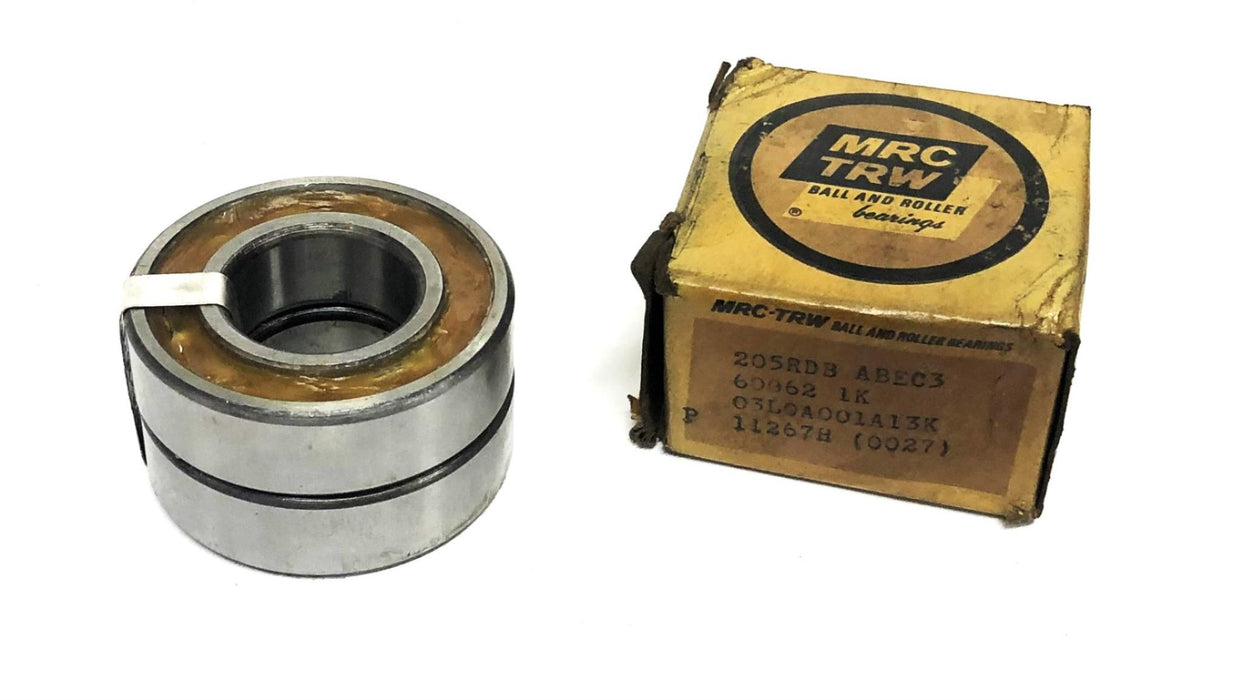 MRC ABEC3 Angular Contact Ball Bearing Duplex 205RDB NOS