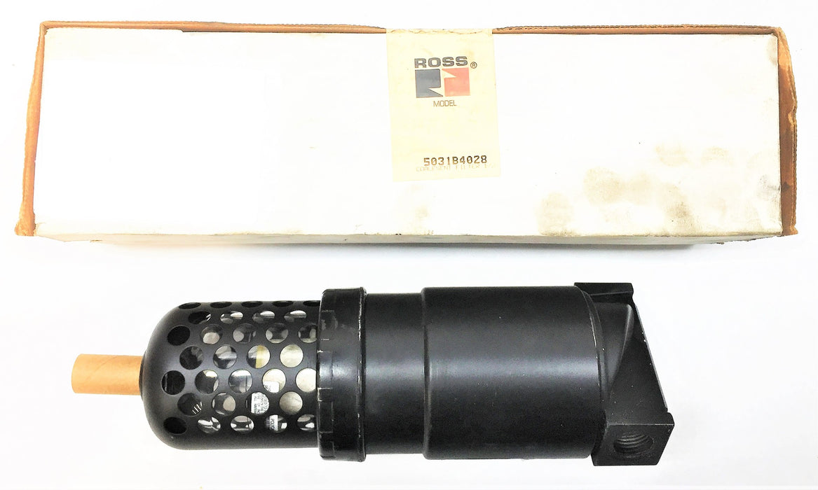 ROSS Air Coalescent Filter 5031B4028 w/o Differential Gauge NOS