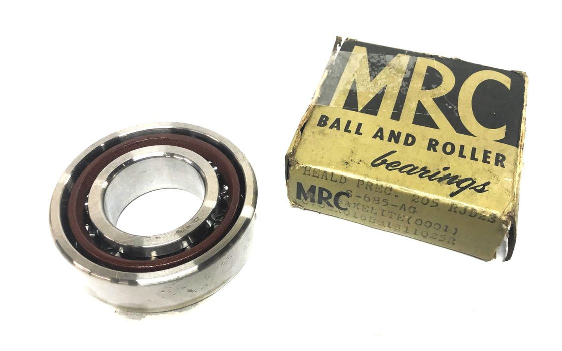 MRC HEALD Angular Contact Ball Bearing 205-RJD2S NOS