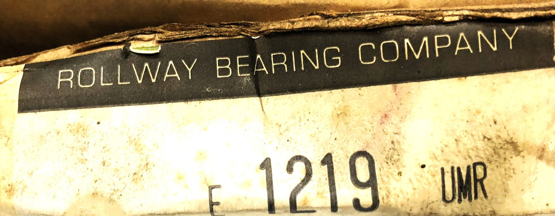 Rollway Cylindrical Roller Bearing E1219UMR (E1219 / 1219UMR) NOS