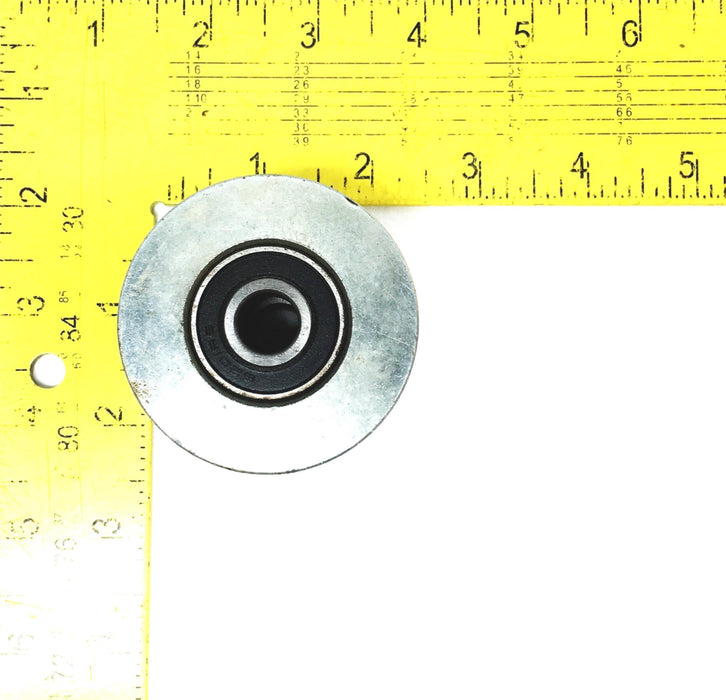 Unbranded 1-1/2 Inch Bore Output Shaft Pulley With Bearings [Lot of 2] USED