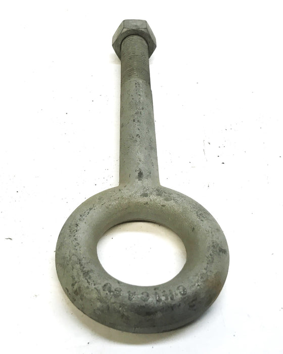 Chicago 12-1/2 inch Eye Hook Bolt and Nut [Lot of 2] USED