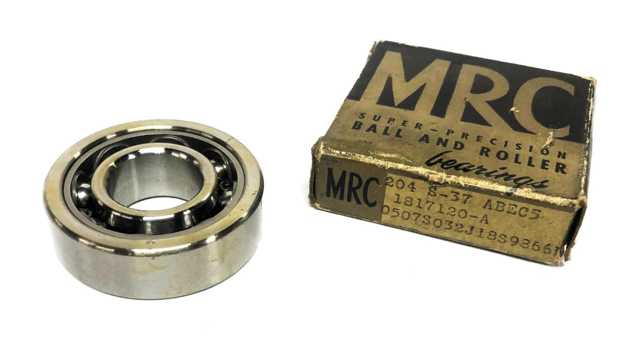 MRC ABEC5 Angular Contact Ball Bearing 204S-37 NOS