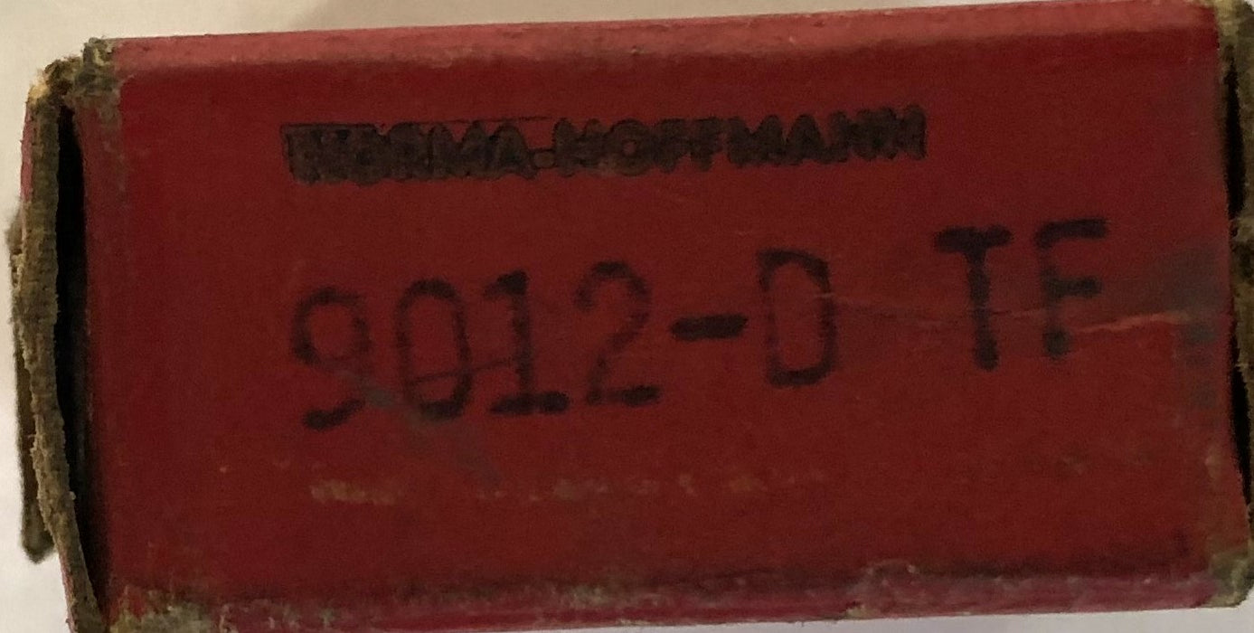 Norma Single Row Ball Bearing 9012-D NOS