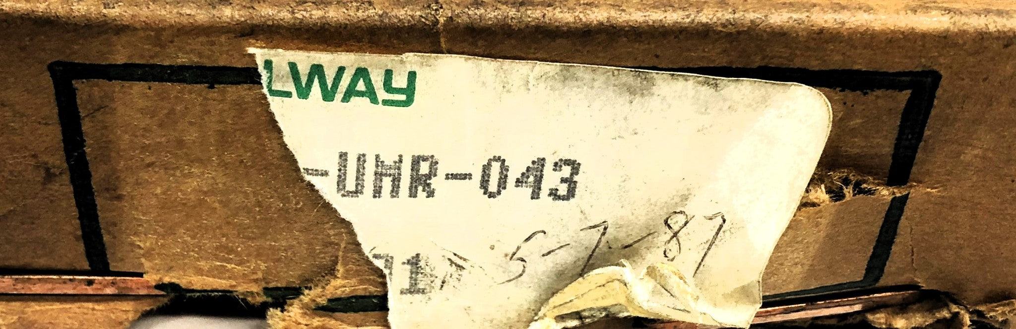 Rollway Cylindrical Roller Bearing 1219-UMR-043 NOS
