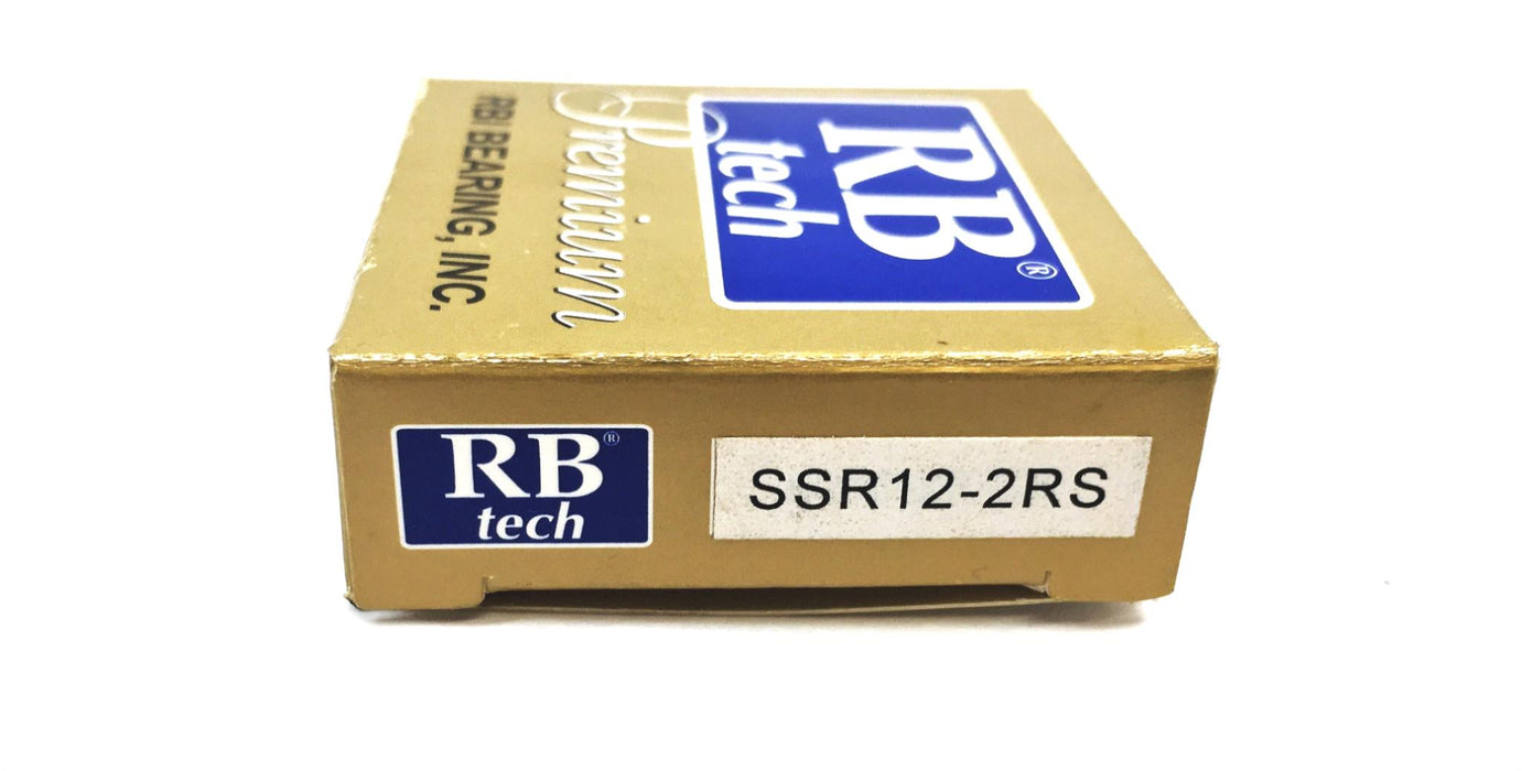 RBI Tech Bearing SSR12-2RS [Lot of 4] NOS